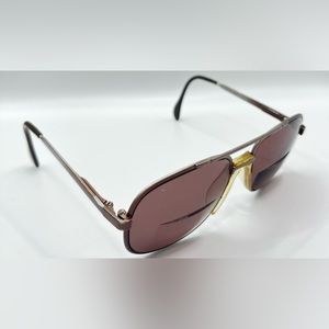 Vintage Menrad Brown Gray Pilot Sunglasses Frames Only